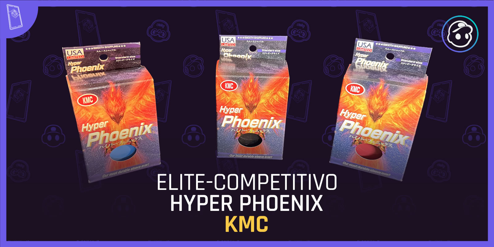 Hyper Phoenix KMC 0.14mm sleeves competitivo élite
