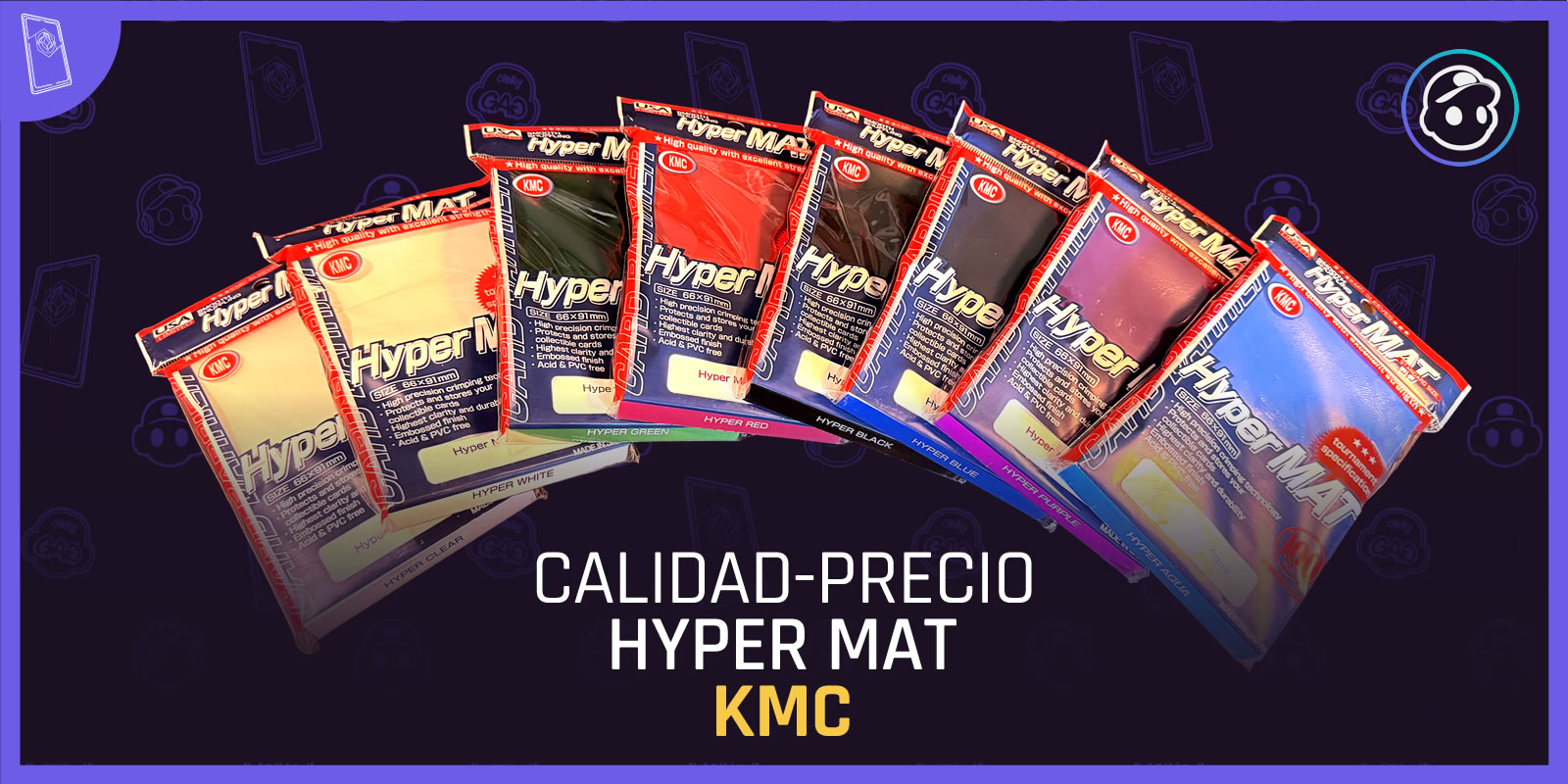 HyperMat KMC colección 9 colores incluye Aqua 2026
