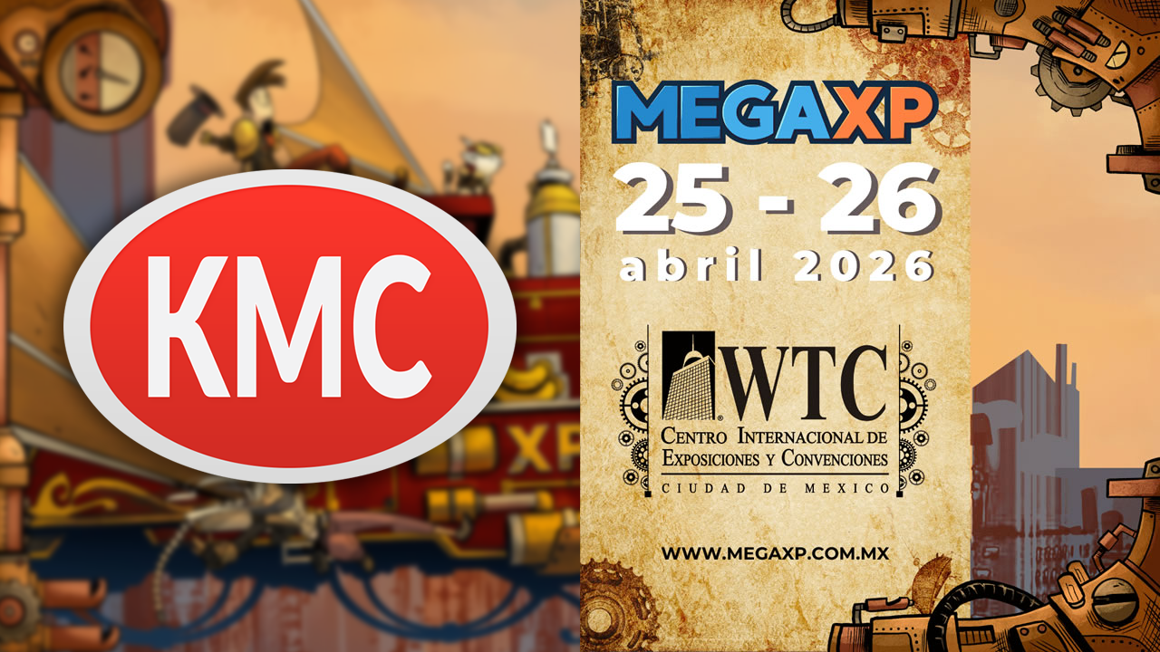 Stand 304 KMC MEGA XP 2026 WTC CDMX primer piso