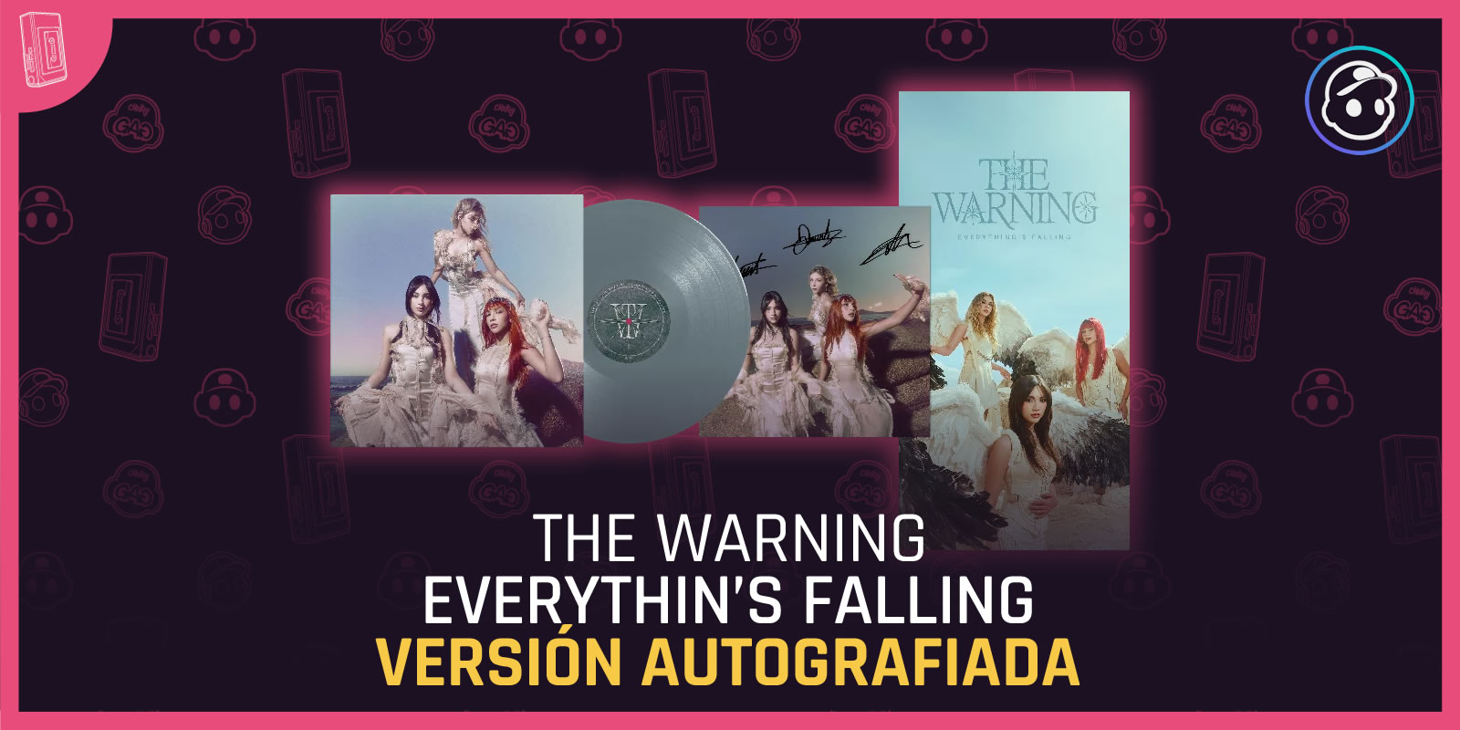 La variante con portada alternativa incluye vinilo Deep Ocean, póster, photocards y una lámina firmada por la banda.